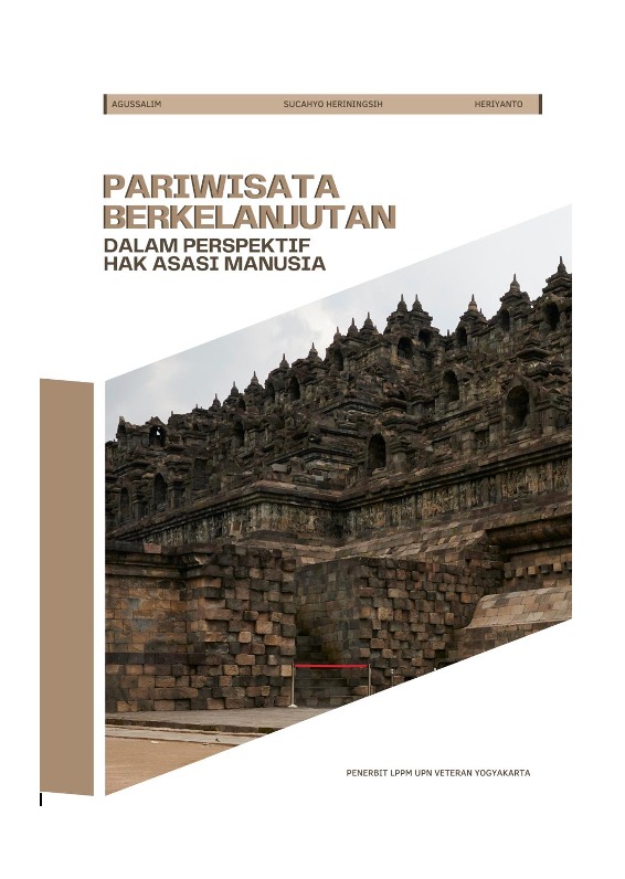 Cover Buku Pariwisata Berkelanjutan Dalam Prespektif Hak Asasi Manusia